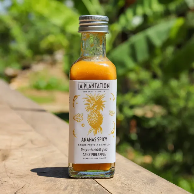 La Plantation Sauce Ananas Spicy sauce piquante fruitée