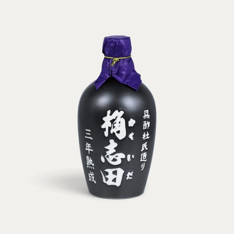 Nishikidori vinaigre noir de riz 3 ans 500ml jarre