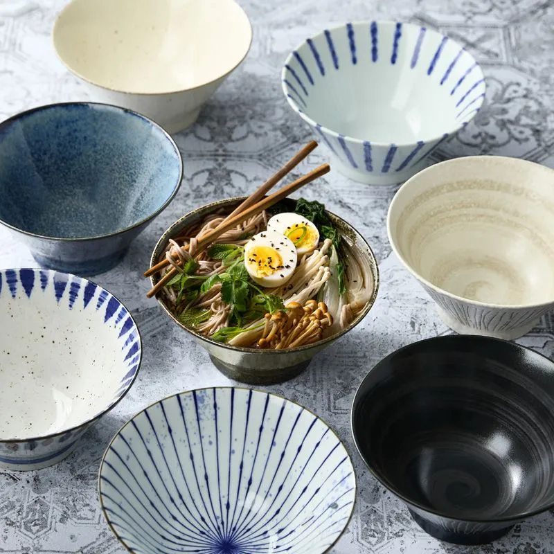 NISHIKIDORI Fuchitokusa bol ramen porcelaine Minoyaki