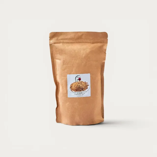 Nishikidori Sucre Kokuto Poudre IE 1 kg chocolaté