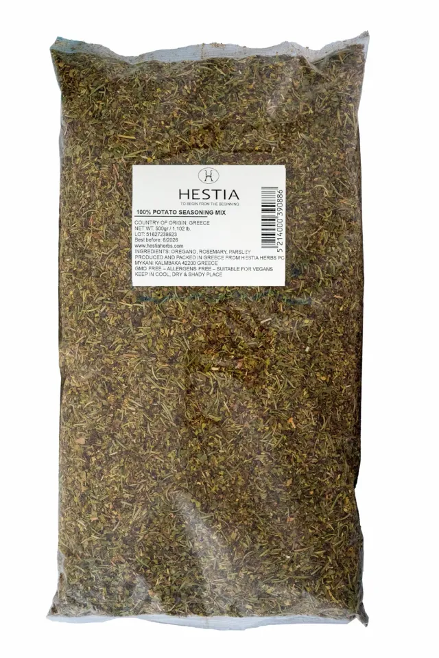 Hestia Mélange Grec Pommes de Terre assaisonnement 500g