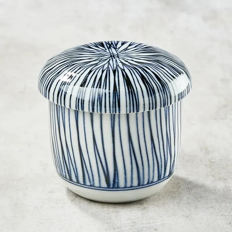 NISHIKIDORI Tokusa bol à chawan-mushi 145ml motif