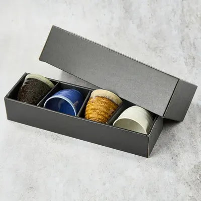 Nishikidori Set 4 tasses thé 7,6cm céramique