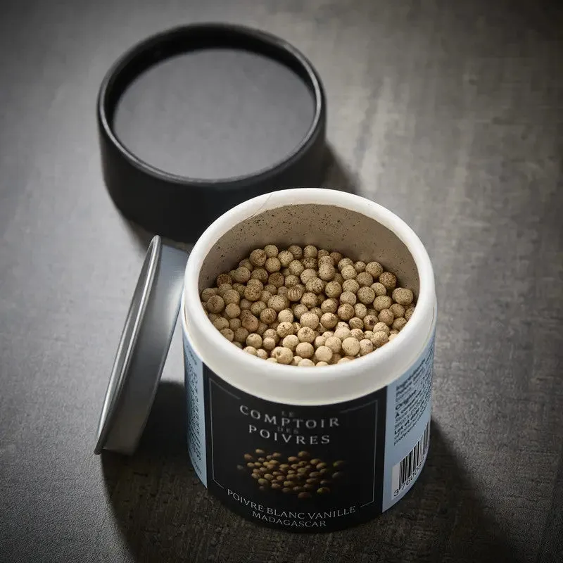 NISHIKIDORI Poivre blanc vanille entier 80g doux