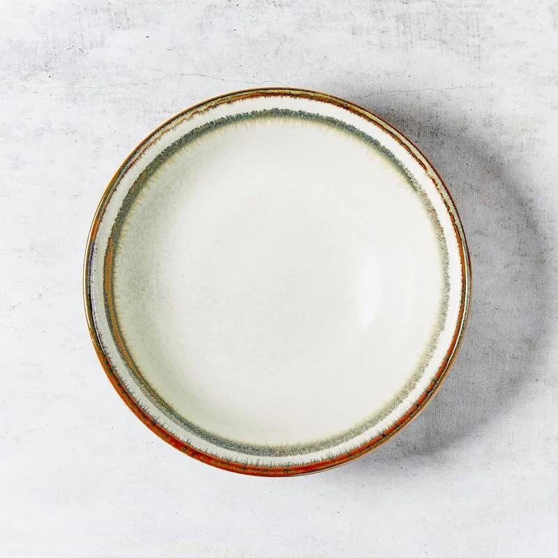 NISHIKIDORI Wasabi bol à ramen grès vert