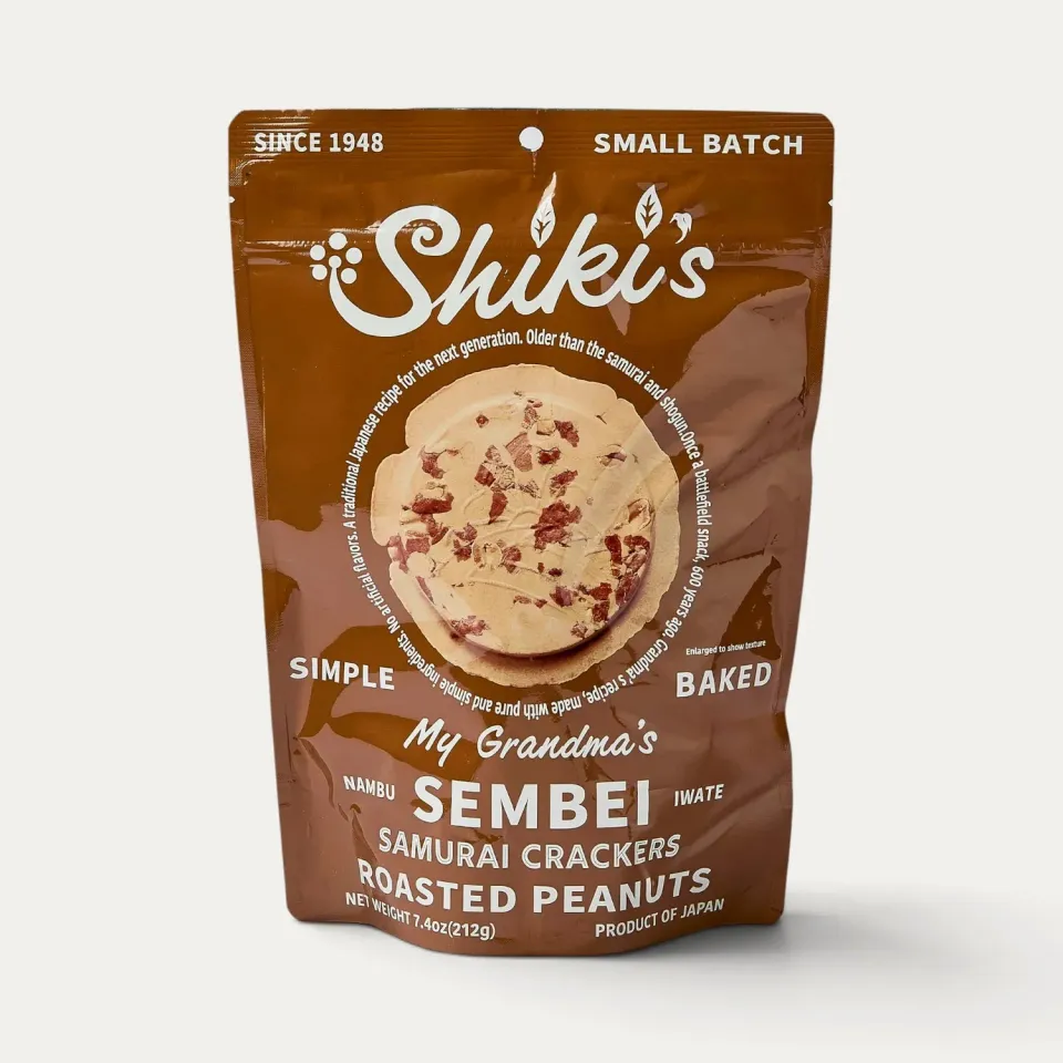 Shiki nambu sembei cacahuètes 212g croquants