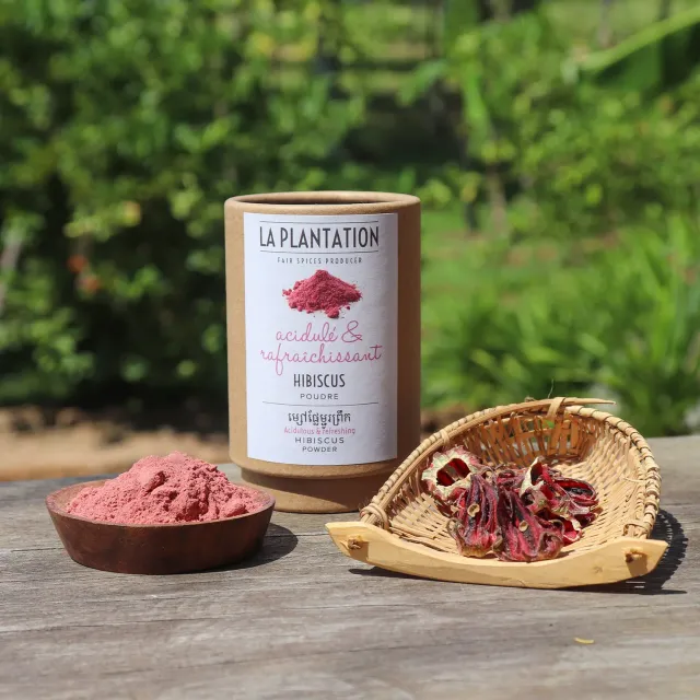 La Plantation hibiscus en poudre acidulée