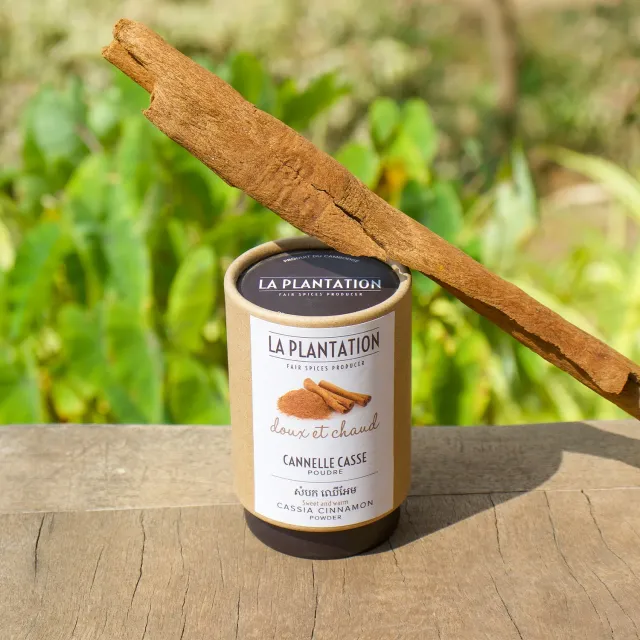 La Plantation Cannelle Casse cannelle en bâtons boisée