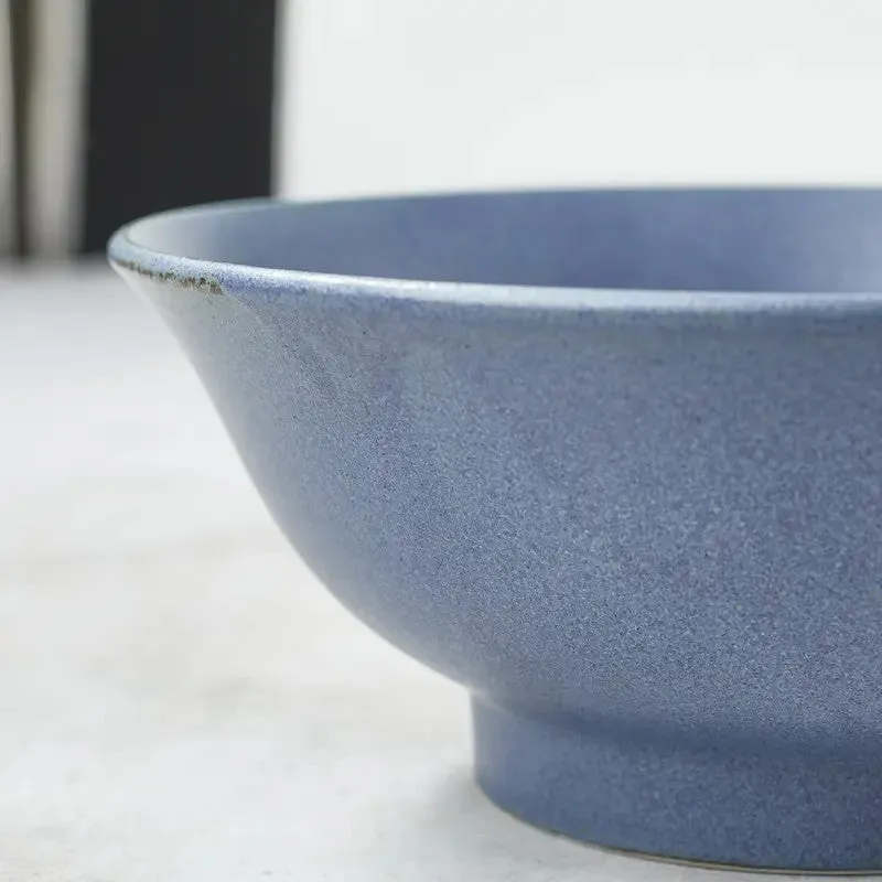 NISHIKIDORI Greu Iga Matte bol ramen Samouraï Bleu 1200 ml