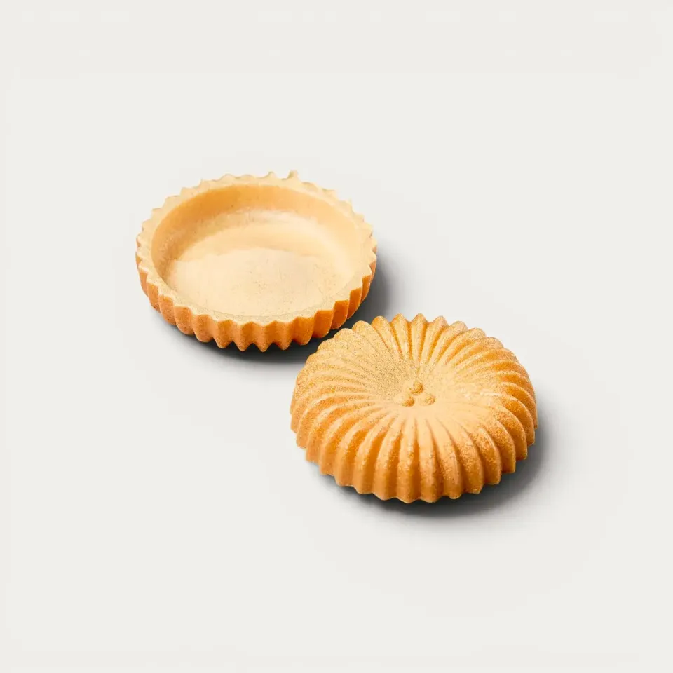 NISHIKIDORI Karamatsu monaka rond 58mm 65 paires croustillant