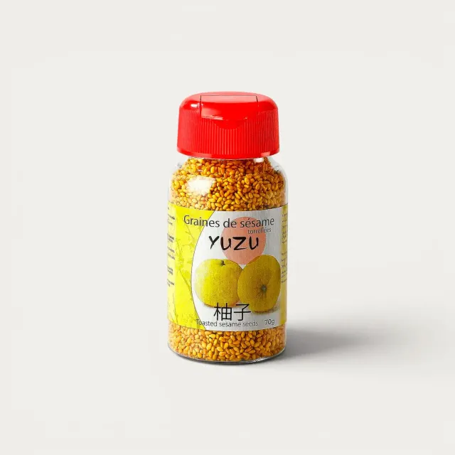 Nishikidori graines sésame torréfiées yuzu 70 g