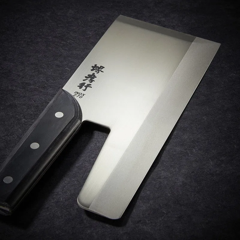 NISHIKIDORI Soba Kiri couteau à soba inox + guide
