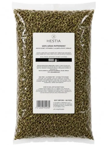Hestia Herbs Menthe Poivrée herbe séchée 500 g fraîche