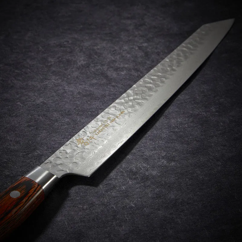 Nishikidori Kengata Yanagiba couteau sashimi 270 mm damas