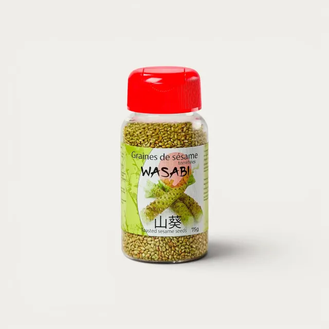 Nishikidori graines sésame wasabi 70 g furikake