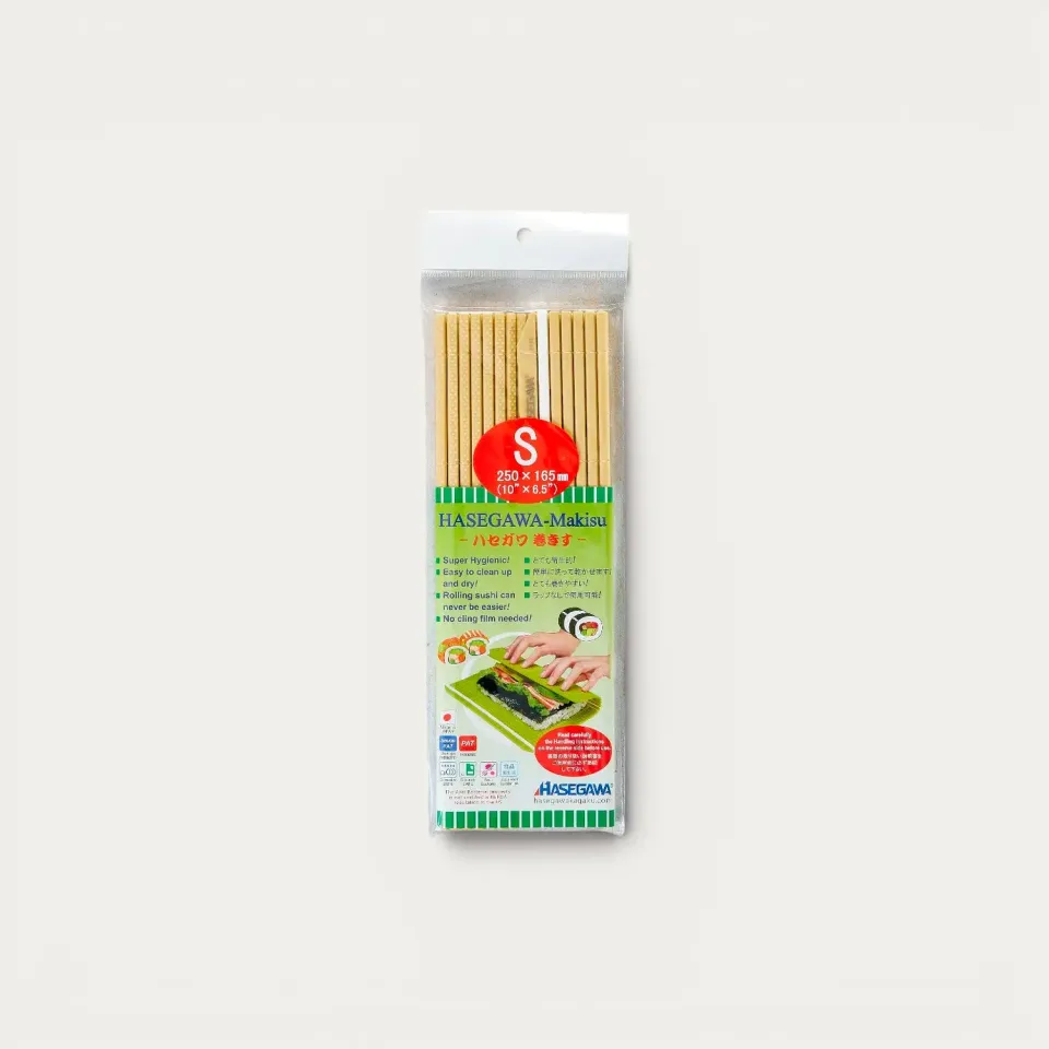 Nishikidori makisu tapis à makis vert 250x165mm anti-adhésif