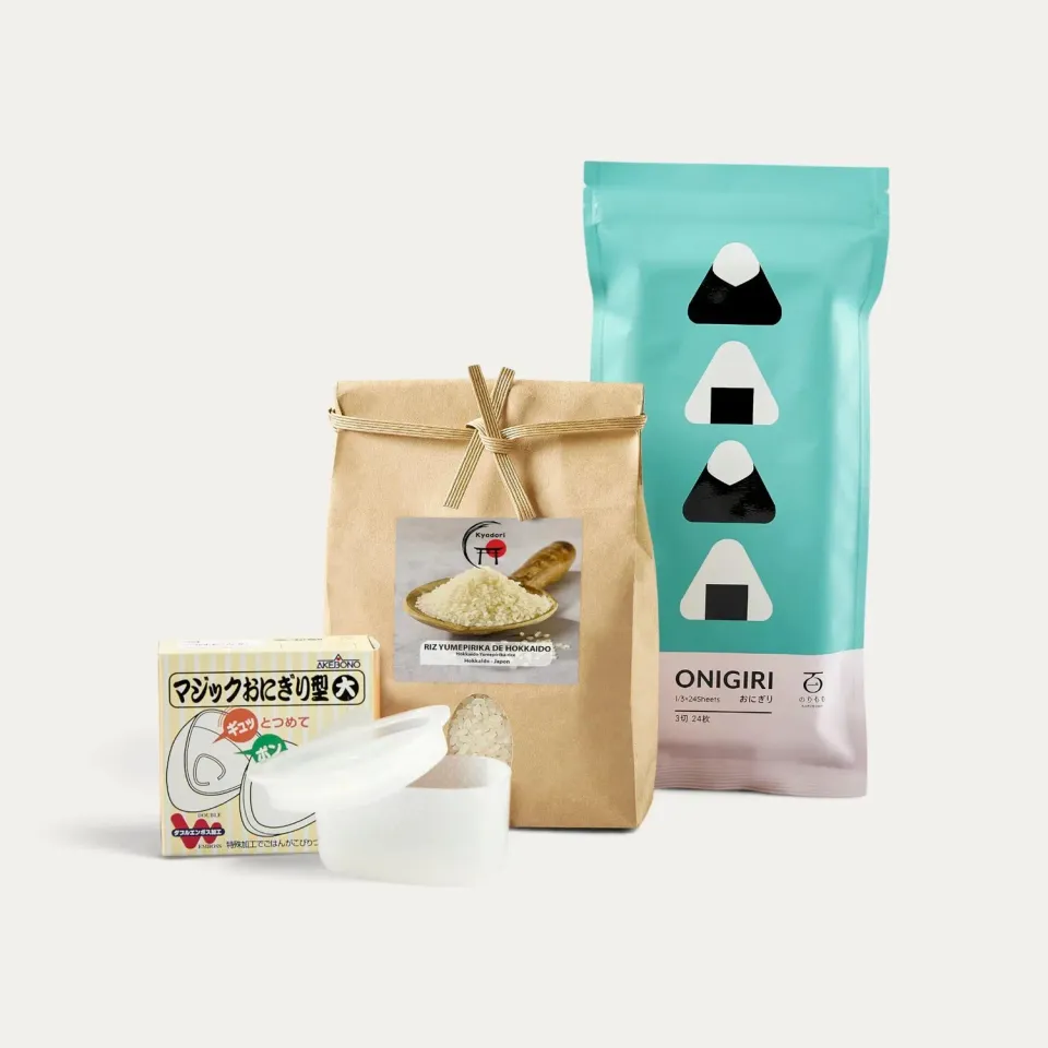 Nishikidori kit onigiri maison moules riz japonais complet