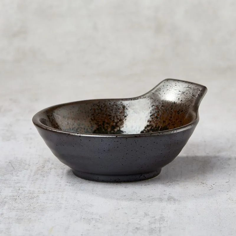 Nishikidori Tonsui Kobizen bol trempette 12,5cm grès