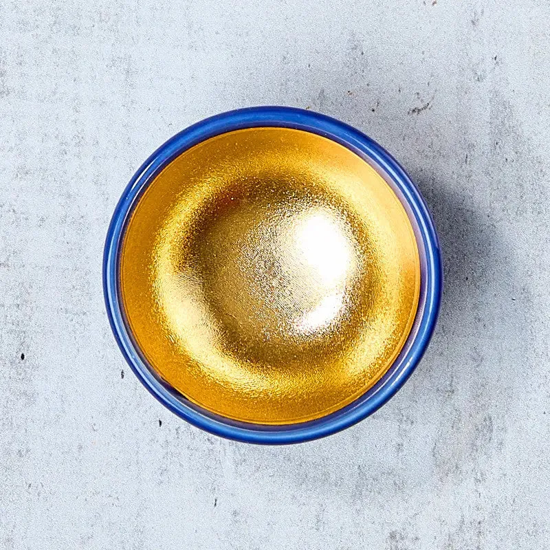 Nishikidori mamebachi mini bol bleu mise en bouche