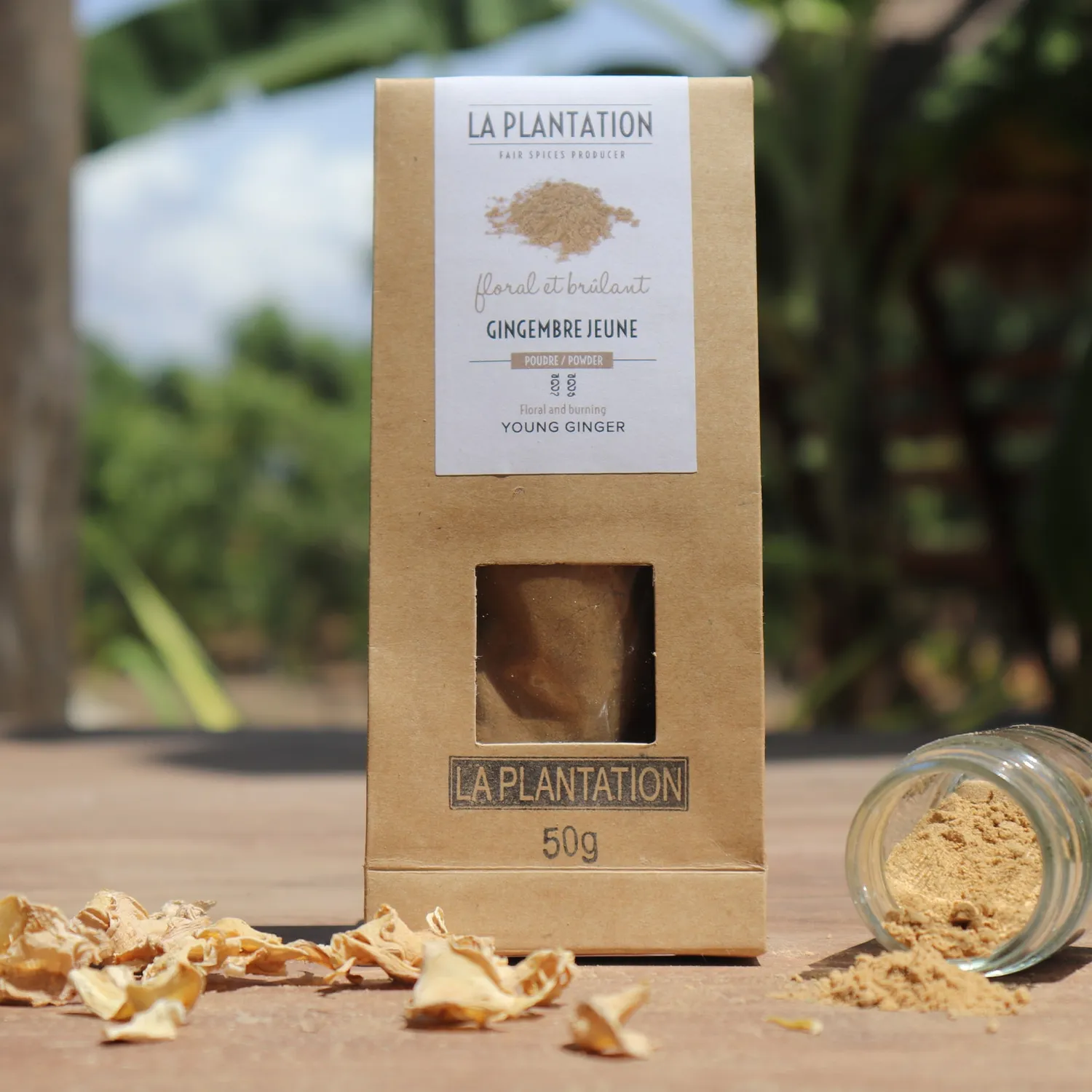 La Plantation Gingembre jeune poudre racine