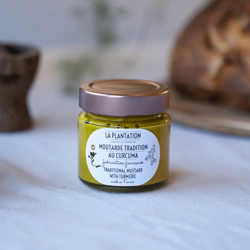 La Plantation Tradition Moutarde au Curcuma force douce