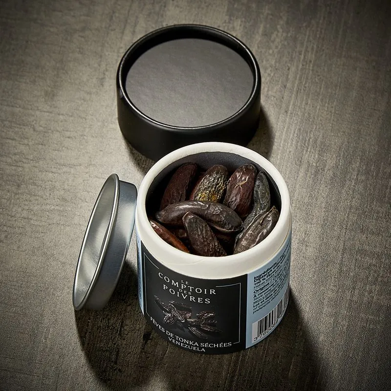 Nishikidori Fève Tonka épice boîte 50g notes amande
