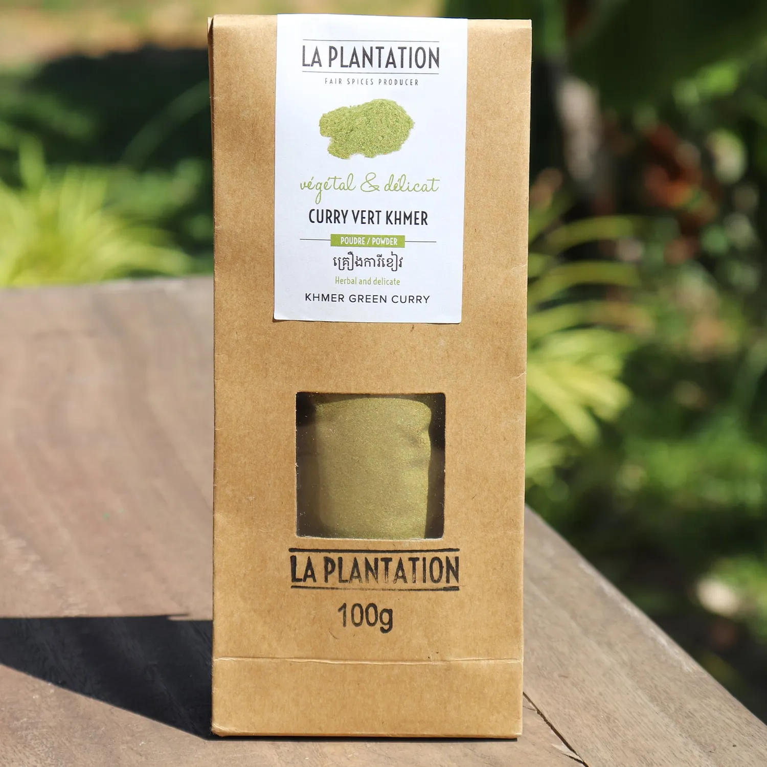 La Plantation Curry Vert Khmer mélange épices doux Cambodge