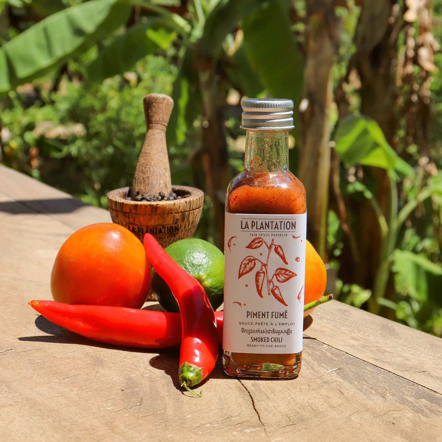 La Plantation Sauce Piment Fumé sauce forte fumée