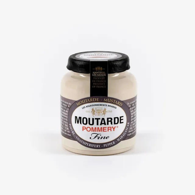 Pommery moutarde poivre Voatsiperifery 100g boisée