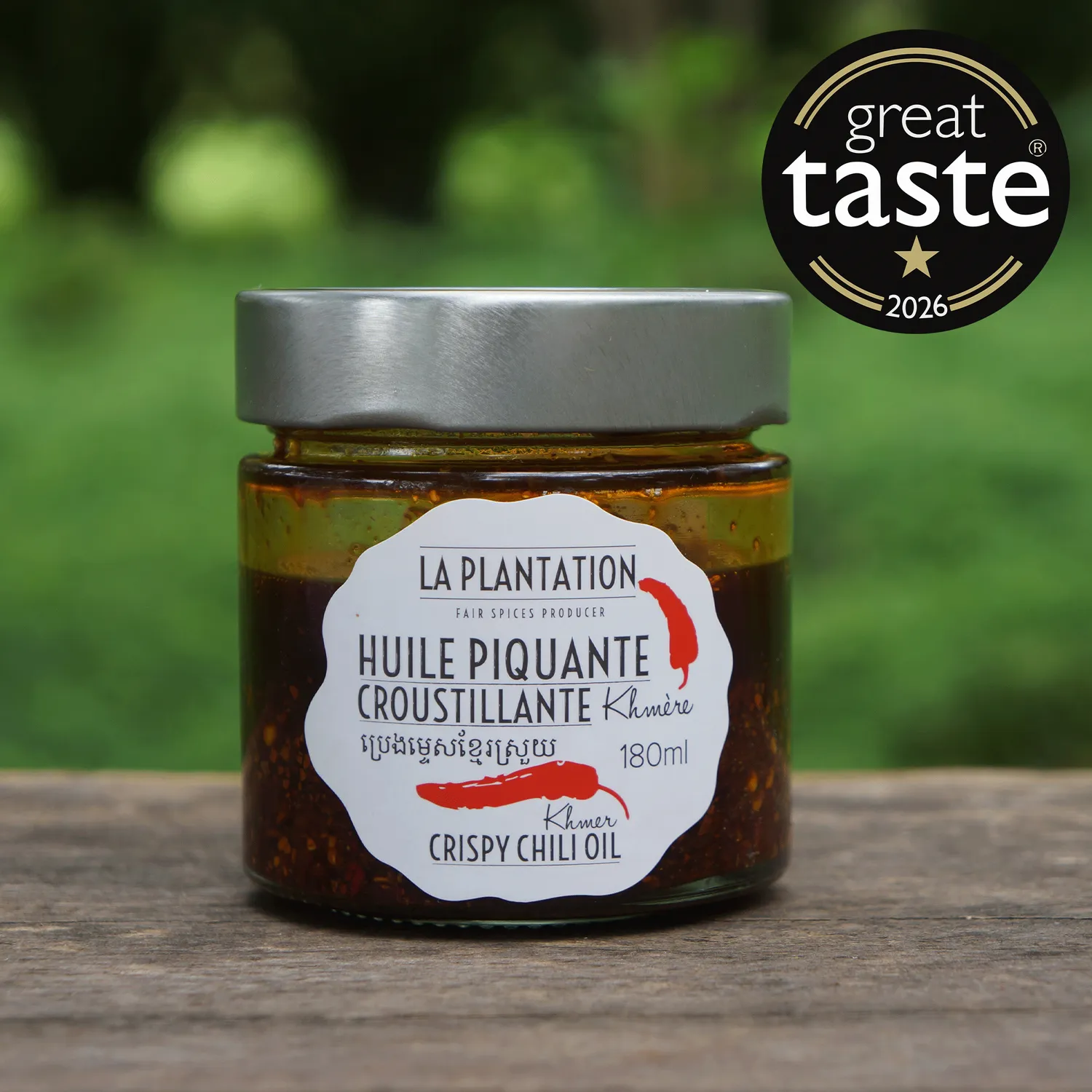 La Plantation Huile Piquante Croustillante huile pimentée