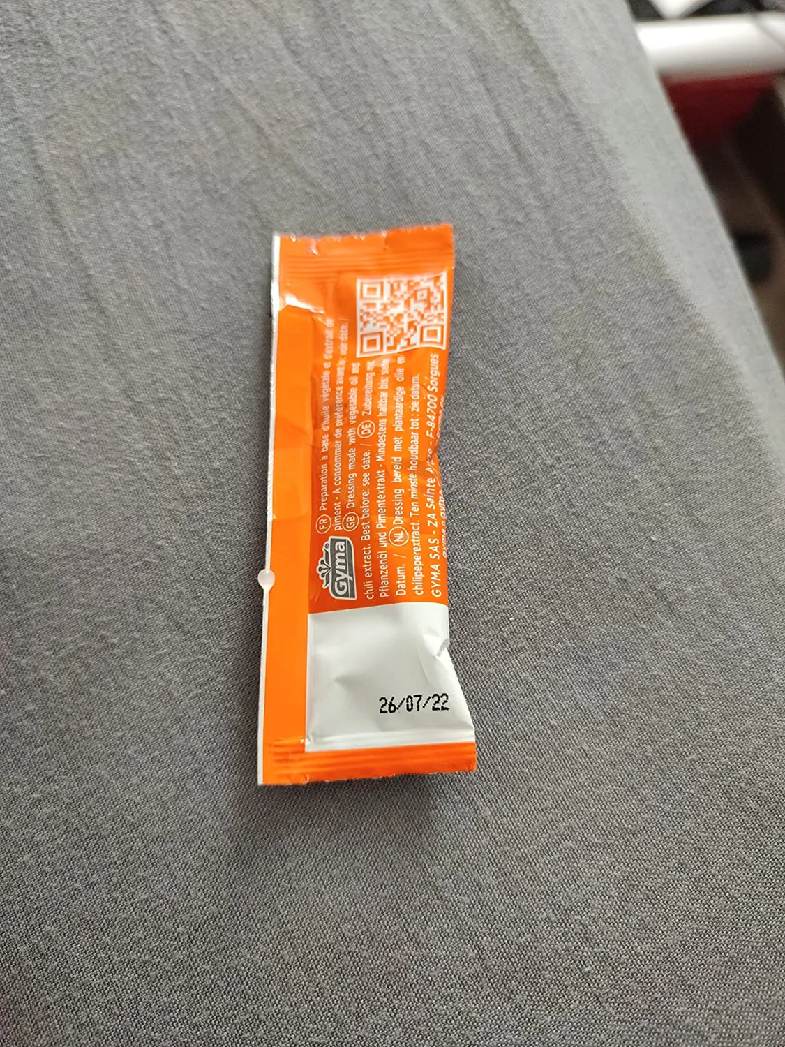 Gyma Sauce Pimentée pizza 200 sticks 4ml