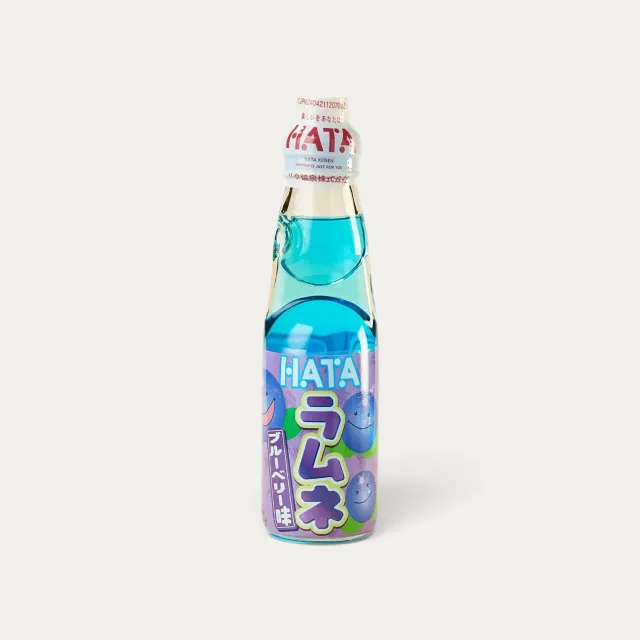 Nishikidori Hata Ramune limonade myrtille 200 ml bille