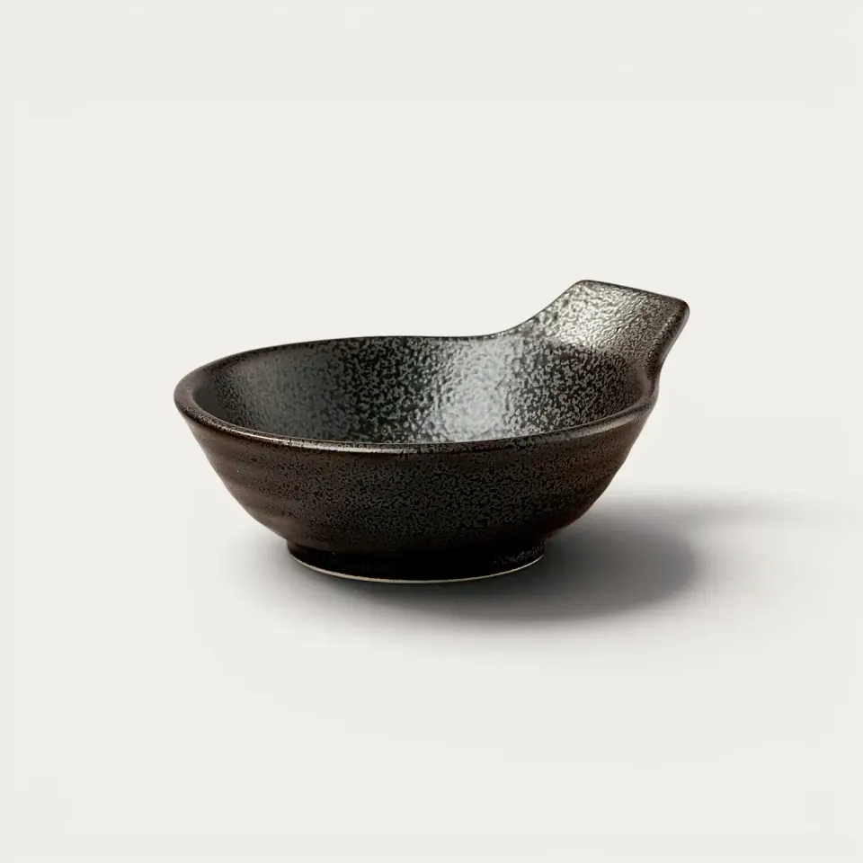 Nishikidori Tonsui Kobizen bol trempette 12,5cm grès