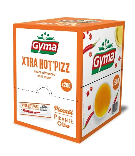 Gyma Sauce Pimentée pizza 200 sticks 4ml