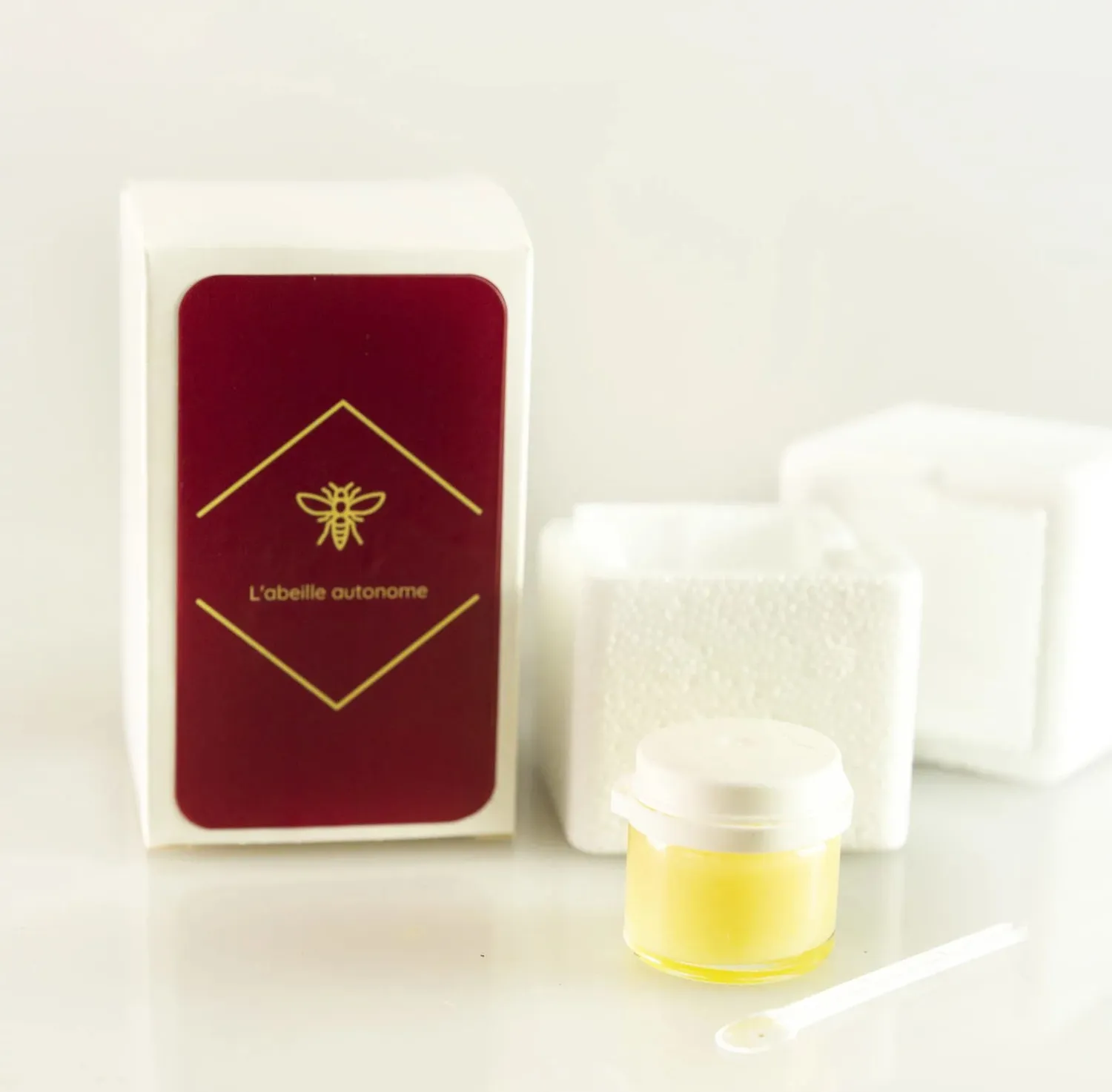 L'Abeille autonome gelée royale française pot 10g cure 10 jours