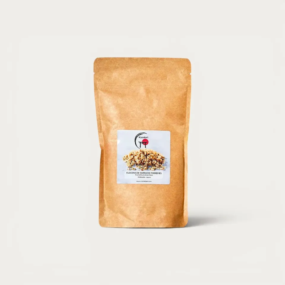 Nisshoku flocons sarrasin torréfié 500g Hokkaido sans pesticide