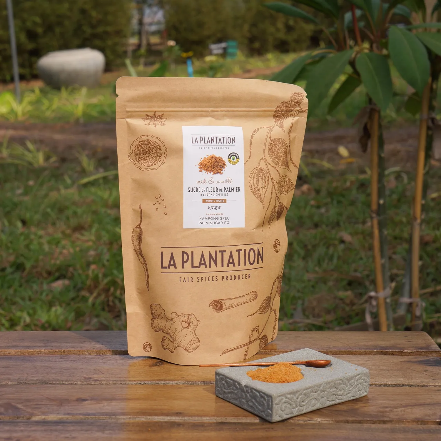 La Plantation Sucre de Fleur de Palmier IGP sucre naturel