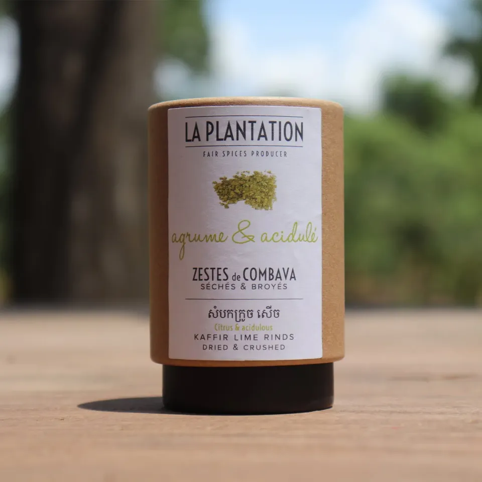 La Plantation Zestes de Combava séchés intenses
