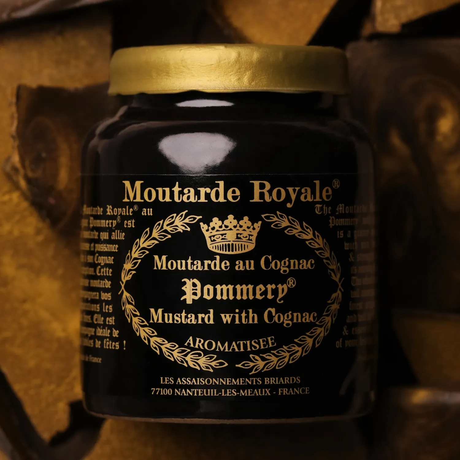 Pommery Royale au Cognac moutarde 100g en grains