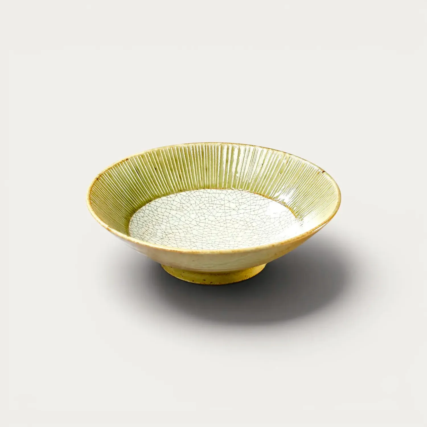 NISHIKIDORI Membachi Kon nezu assiette Ø 24,5 cm bleu gris
