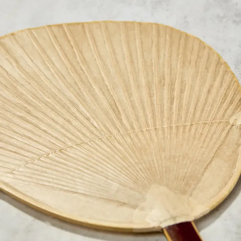 Nishikidori Shibu-Uchiwa éventail barbecue ovale 34,5cm