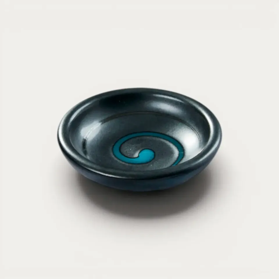 NISHIKIDORI Iga vortex blue coupelle sauce soja tsukemono