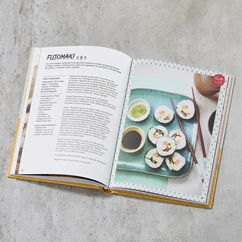 Nishikidori sushi onigiri riz japonais livre français