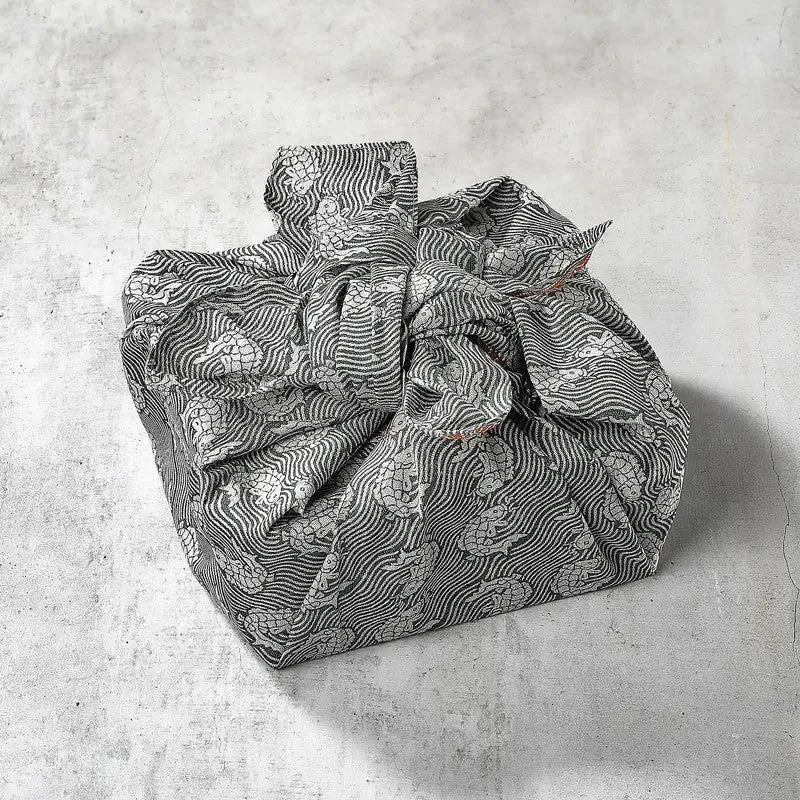 Nishikidori Araiso Asano-Ha furoshiki indigo