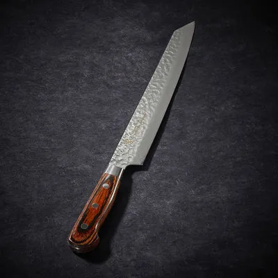 NISHIKIDORI Kengata Yanagiba couteau sashimi 270 mm damas