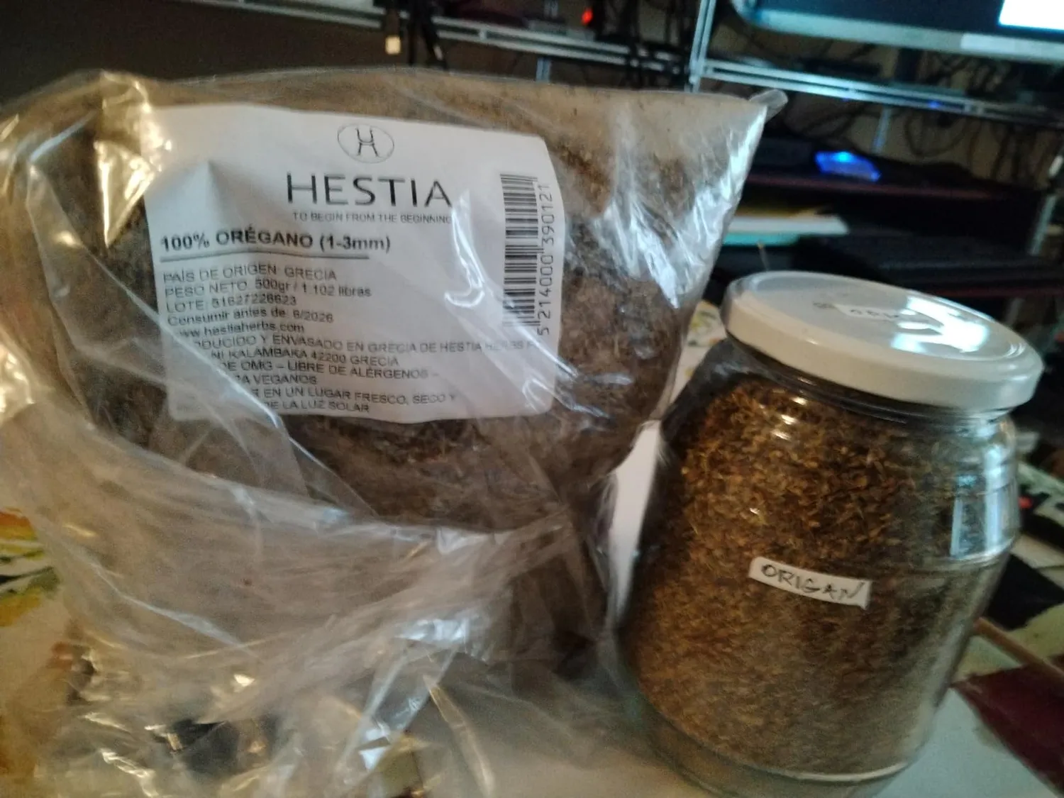 Hestia Herbs Basilic Grec herbe séchée 500 g moulu