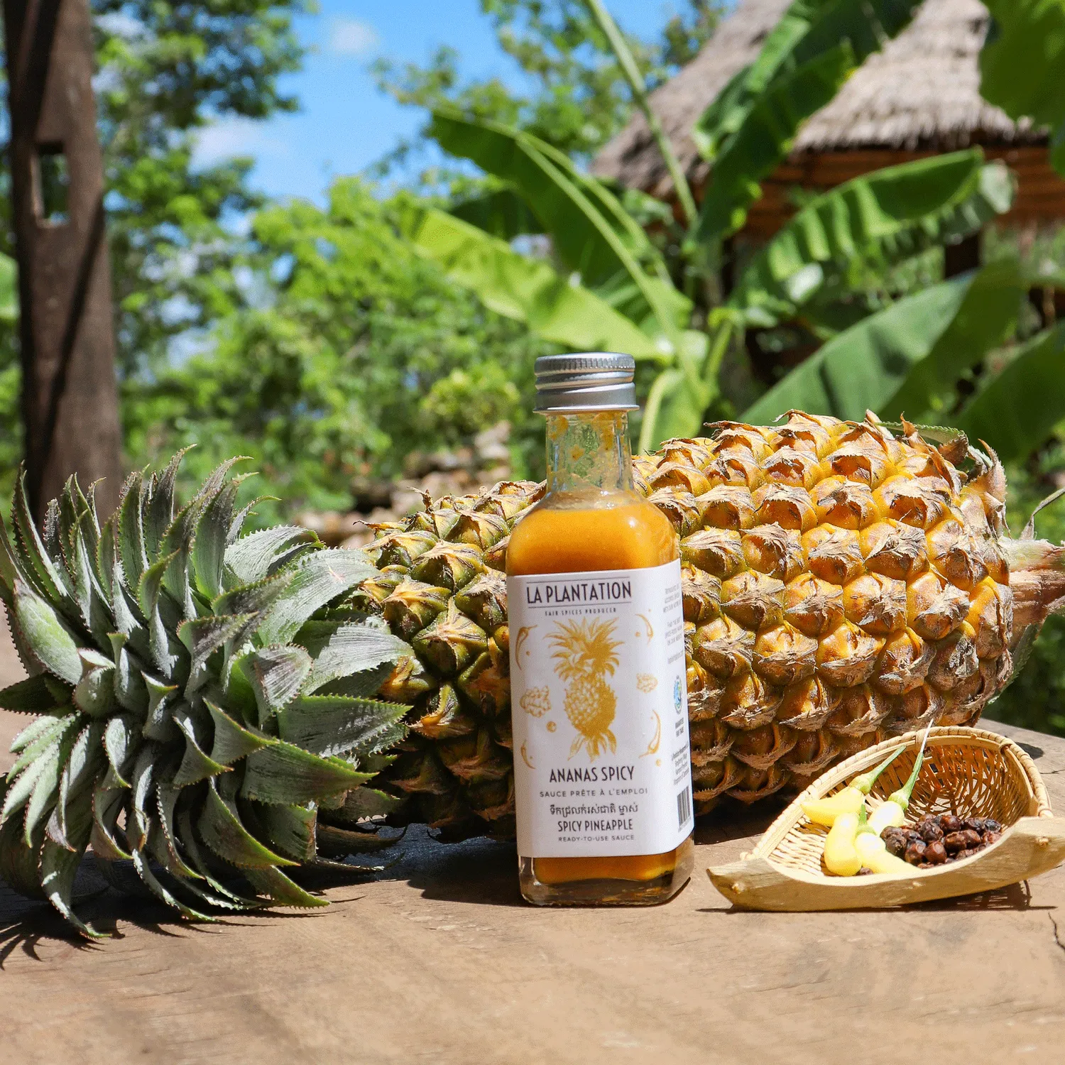La Plantation Sauce Ananas Spicy sauce piquante fruitée