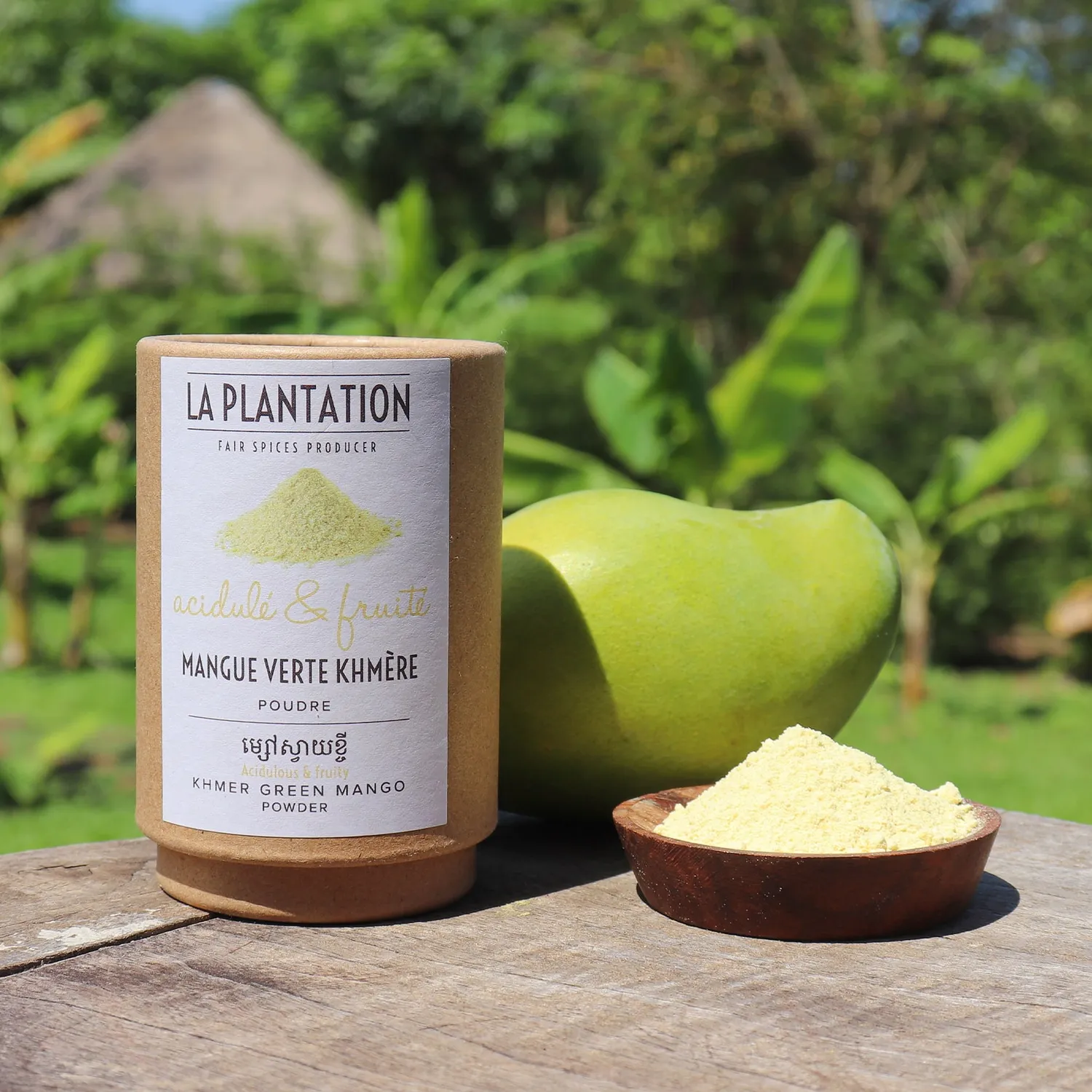La Plantation Mangue Verte poudre amchoor acidulée