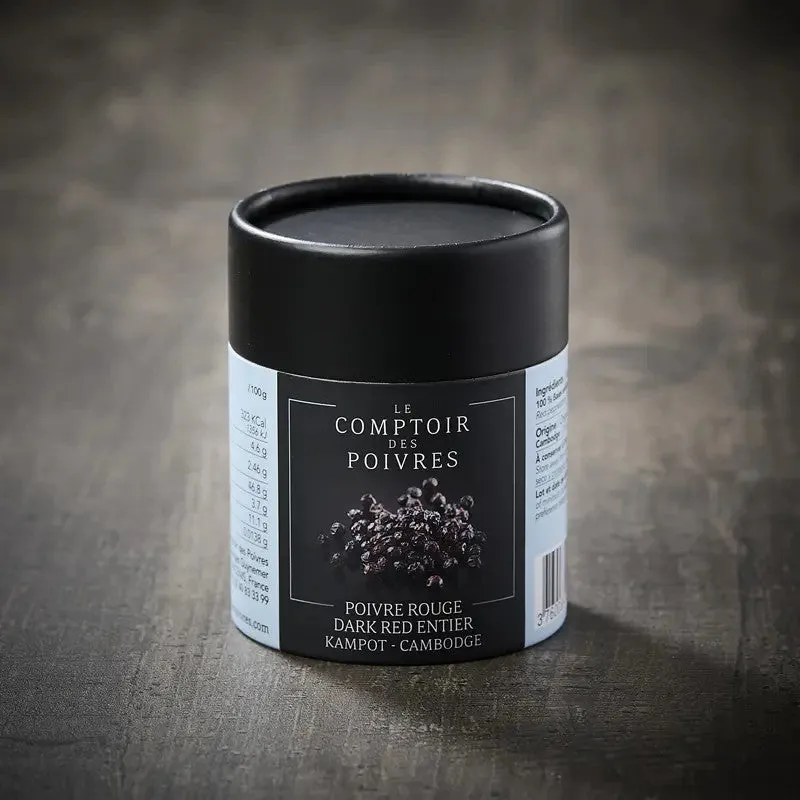 NISHIKIDORI Dark Red Kampot poivre rouge entier 80g