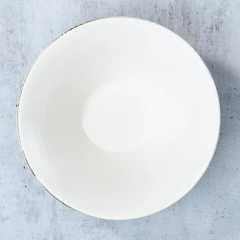 NISHIKIDORI Ususuji bol donburi ramen beige 21,3 cm